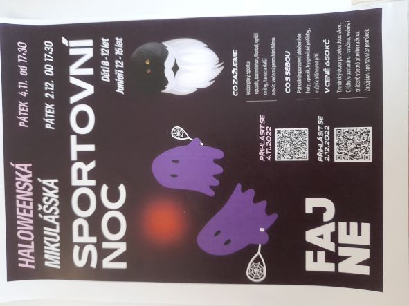 Halloweenská noc v SC Fajne