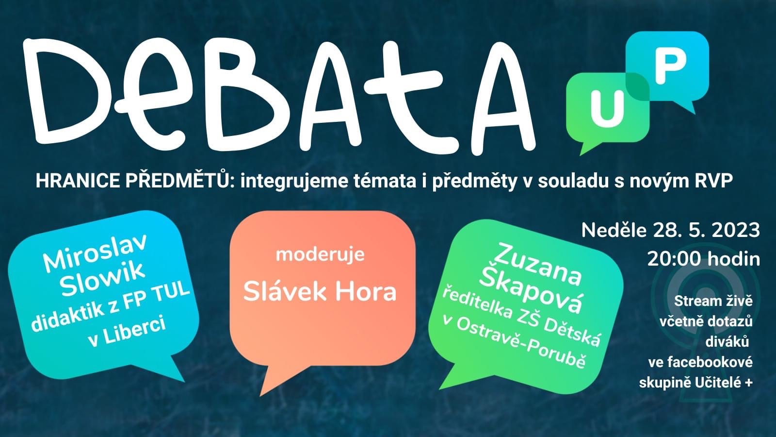 Didaktická dílna - debata