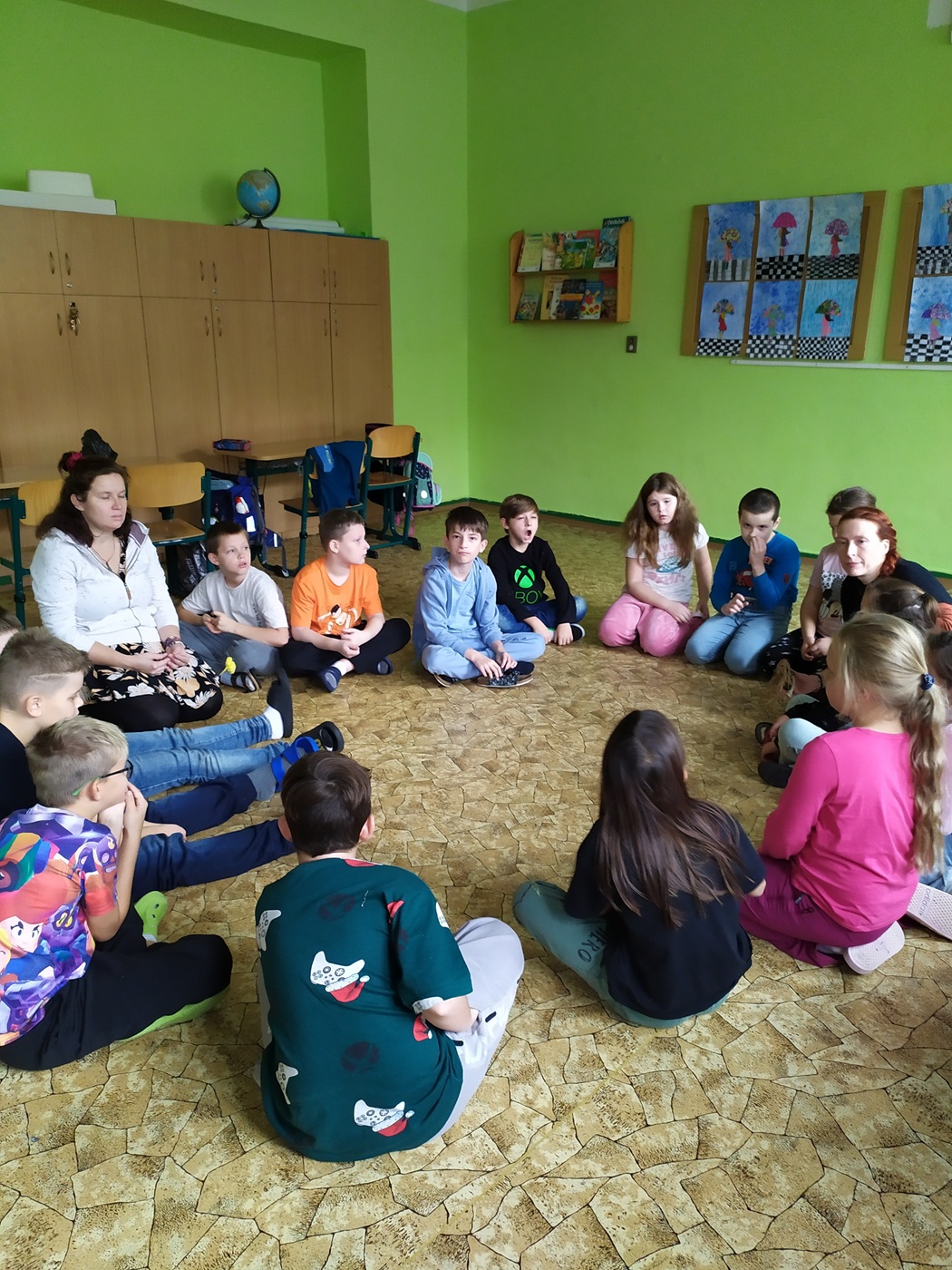 Karlíček a vosy ve 3.A