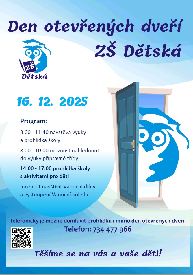 Den otevřených dveří 16.12. 2025