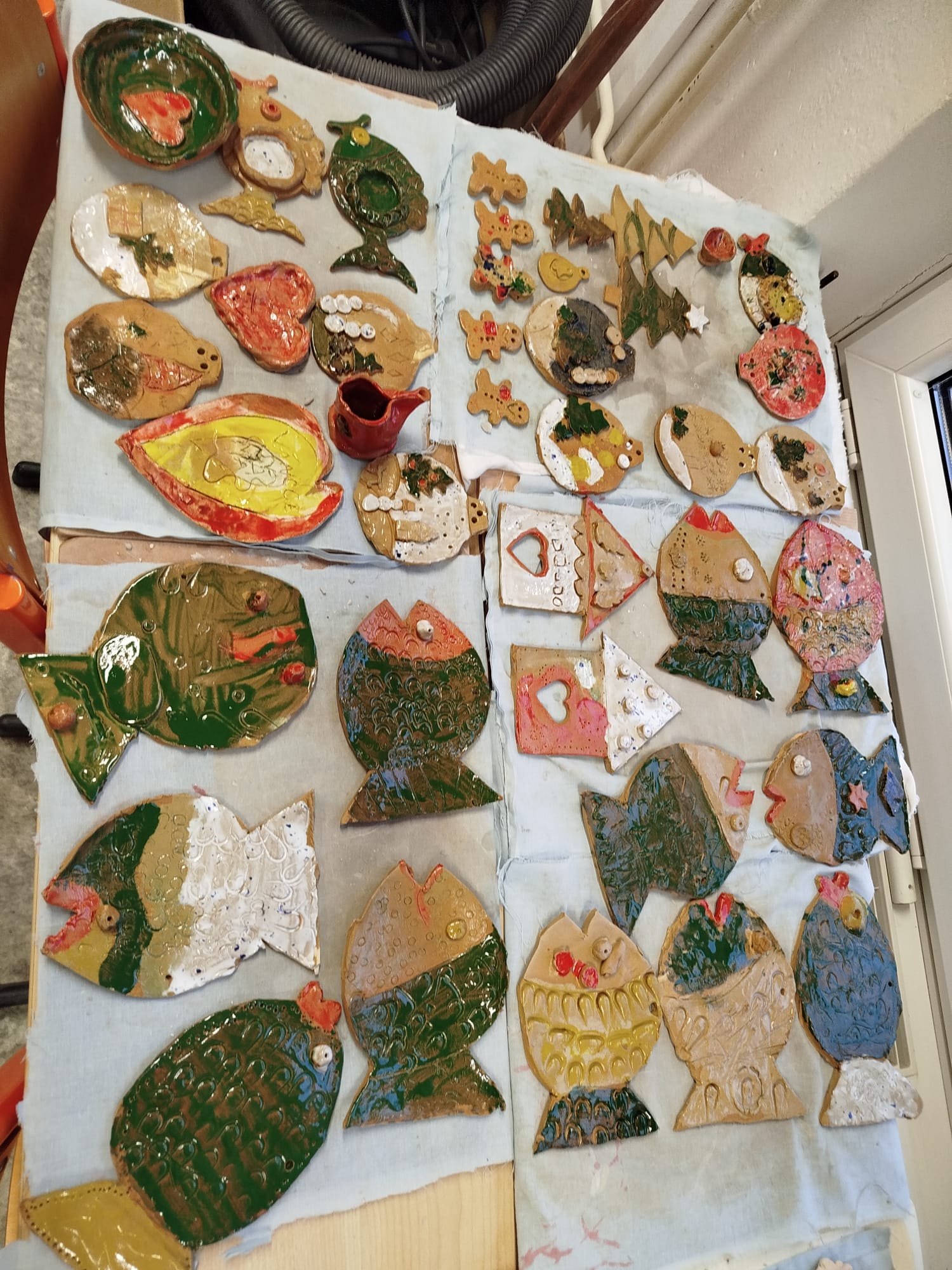 Keramika ve školní družině